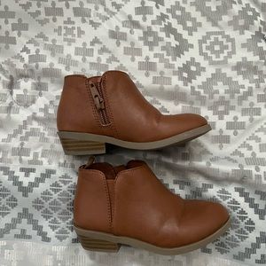 girls brown booties